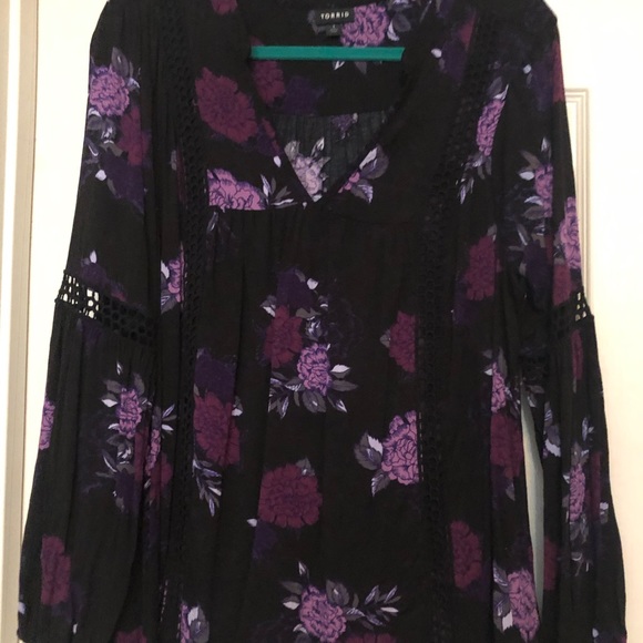 torrid Tops - Torrid floral top size 1x